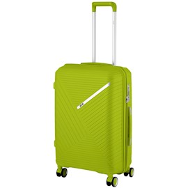სამოგზაურო ჩანთა 2E 2E-SPPS-M-AG Sigma, Plastic Suitcase, Green Apple